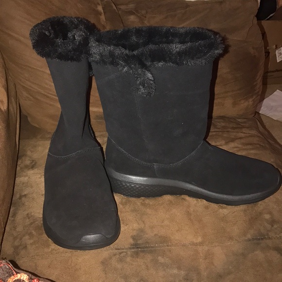 skechers goga mat boots